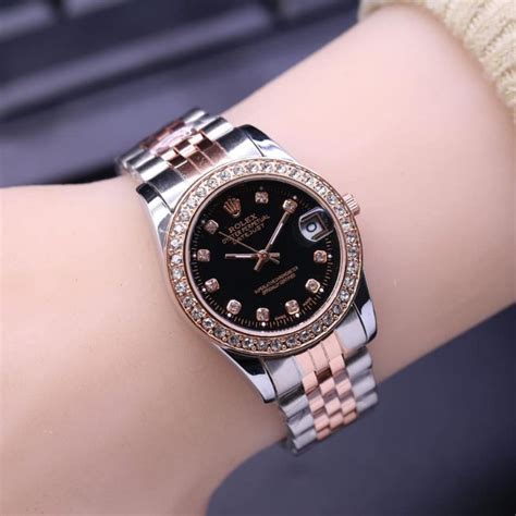 Jual BEST SELLER Jam Tangan Wanita Rolex Detejust Elegan Stainless