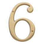 Baldwin Solid Brass House Numbers