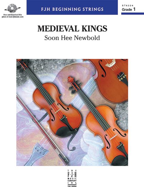 Medieval Kings String Orchestra Conductor Score Soon Hee Newbold Sheet Music