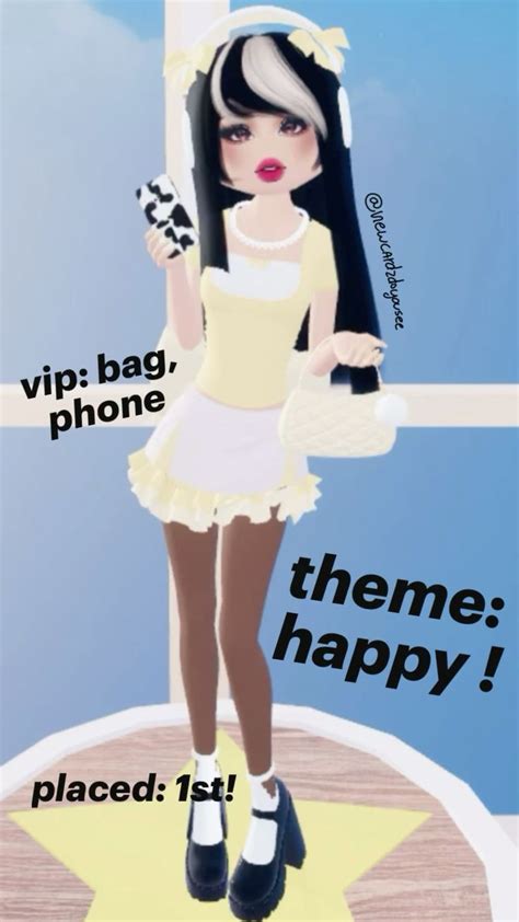 Theme Happy 🍋🐣 In 2024 Happy Dresses Dress To Impress Cute Everyday Outfits