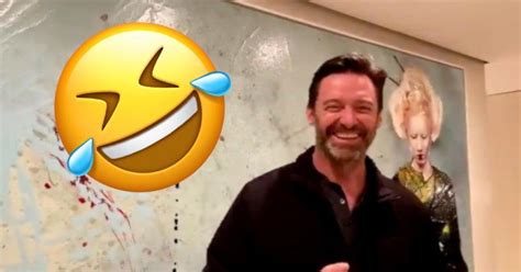 Hugh Jackman Doesn't Have An Excuse In New Viral Laughing Video