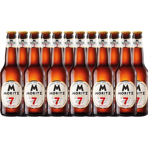 Cerveza Rubia Malta Pack Botellas Cl Moritz