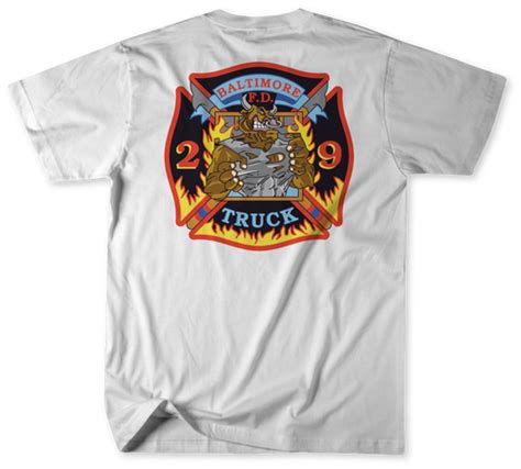 Baltimore City Fire Department Truck 29 Shirt