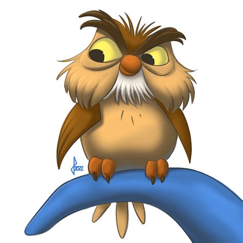 Archimedes Owl Cute