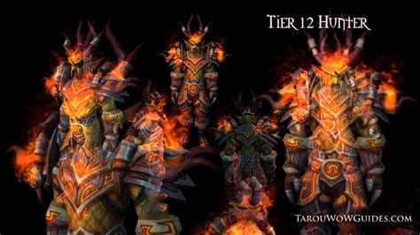 Cataclysm Tier 12 Preview Deathknight Hunter Mage Paladin Priest Rogue Youtube