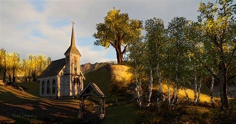 Second Life Marketplace - PS-PS Old Country Church - Art Photography ...