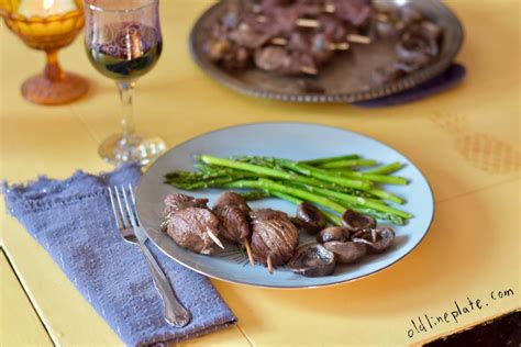 Beef Roulades Edyth Malin OLD LINE PLATE