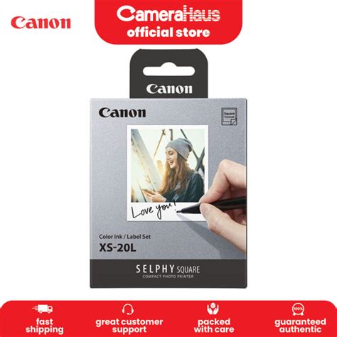 Canon Selphy Color Ink Label Xs L Set Sheets Lazada Ph