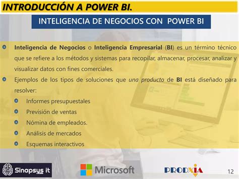 Introducción a Microsoft Power BI Uso de Herramientas de Apoyo para la