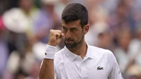 Novak Djokovic Cruises Into Wimbledon Mens Singles Quarter Finals