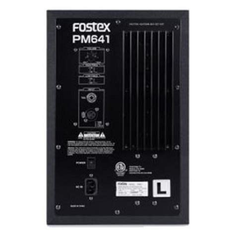 Disc Fostex Pm Professional Way Studio Monitor Left Gear Music