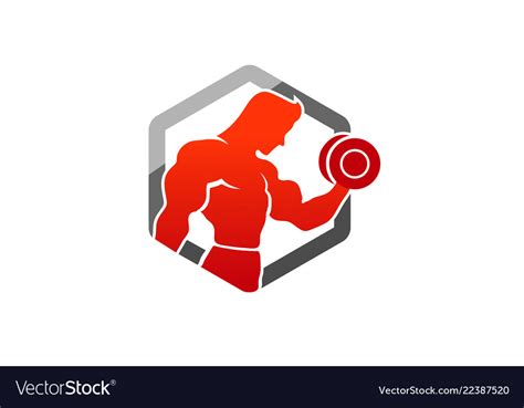 Super gym logo Royalty Free Vector Image - VectorStock