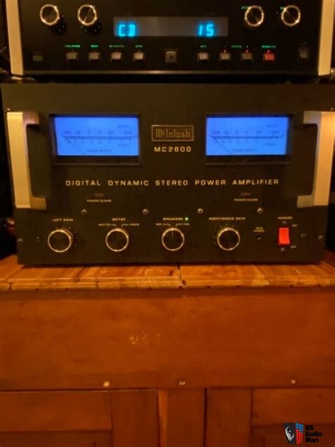 Mcintosh Mc Super Rare Wpc Amplifier Excellent Condition