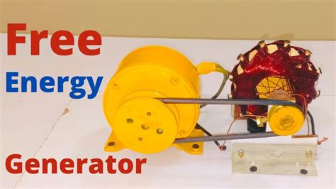 How To Make Free Energy Generator With Wooden Dc Motor At Home YouTube