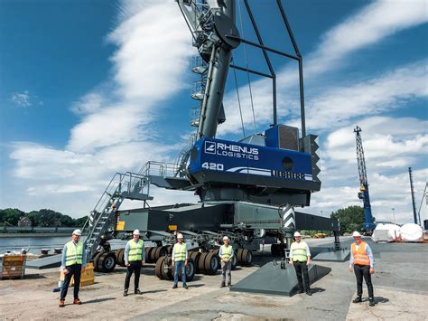 Rhenus Hamburg Relies On Liebherr Mobile Harbour Crane Technology