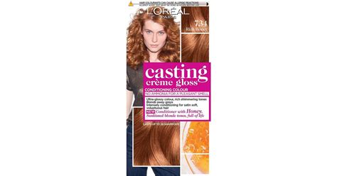 L Or Al Paris Casting Creme Gloss Rich Honey Hair Dye Pris