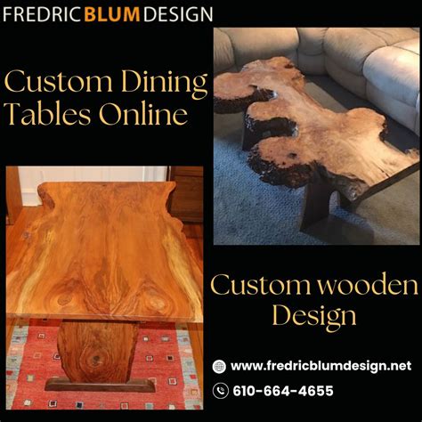 Custom Dining Tables Online In Merion Pa At Fredric Blum Flickr