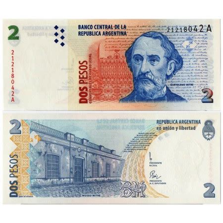 Nd Billete Argentina Pesos Convertibles B Mitre P