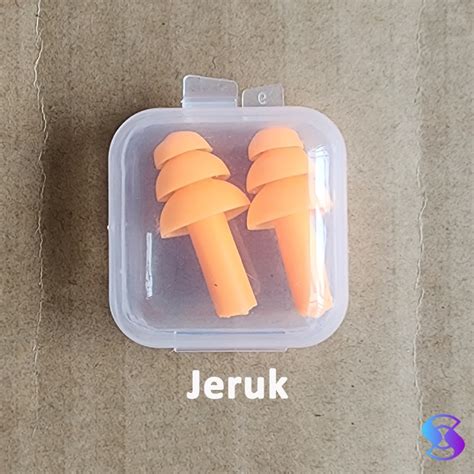 Jual Earplugs Tidur Peredam Suara Nyaman Silicone Earplugs Noise