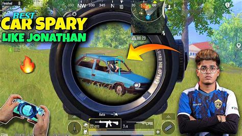 Best Car Spray Like Jonathan Gaming BGMI Bgmi 1vs4 Clutch Bgmi