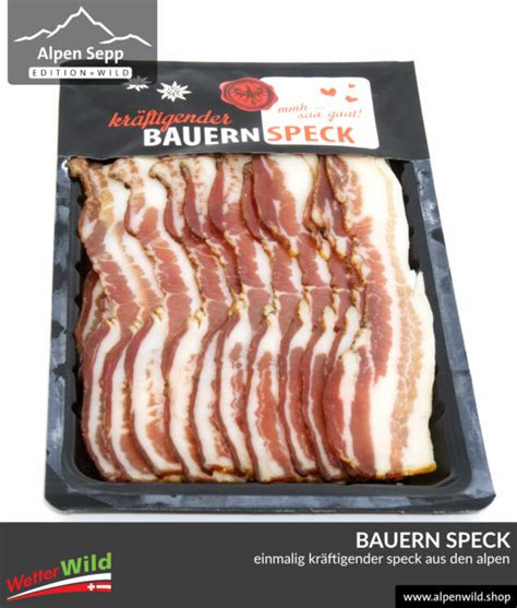 Bauernspeck Kaltger Ucherter Speck Fein Geschnitten Im Shop