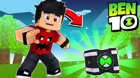 Minecraft ENCONTREI O OMNITRIX NOVA SERIE BEN 10 ADDON Ep 01