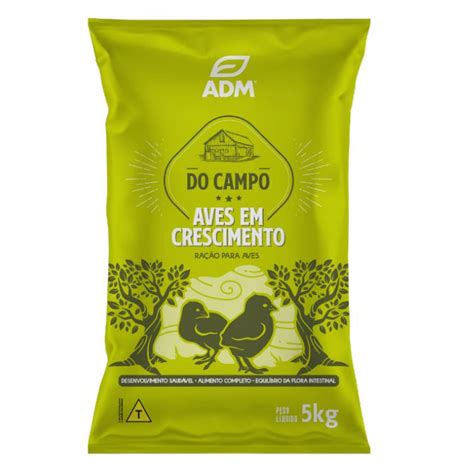 Ração Comida Adm Presence Para Aves Em Crescimento Pintinho 5kg