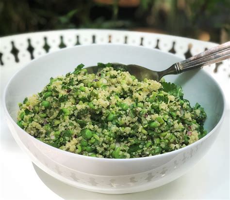 Zahav S Quinoa Pea And Mint Tabbouleh Cooks Without Borders