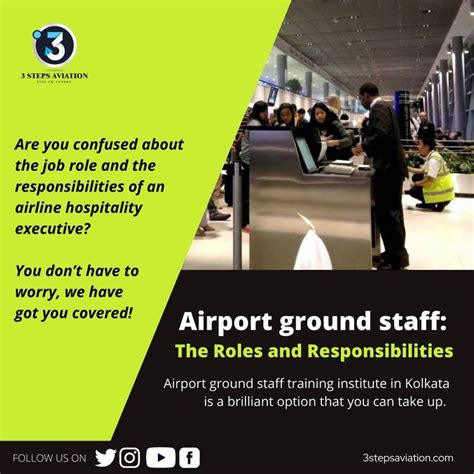 Airport ground staff: The Roles and Responsibilities