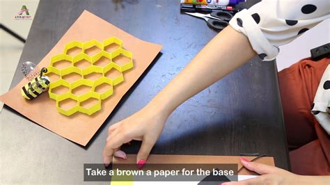 How To Make A Bee Hive Art Craft Creative Activity Youtube