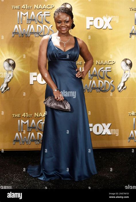 Actress Hope Olaide Wilson Poses Backstage At The 41st Naacp Image