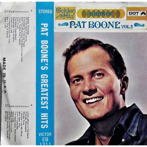 Pat Boone Greatest Hits O Briens Retro And Vintage