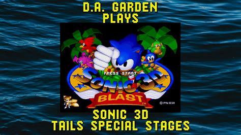 Sonic D Blast Flickies Island All Tails Special Stages Sega Mega