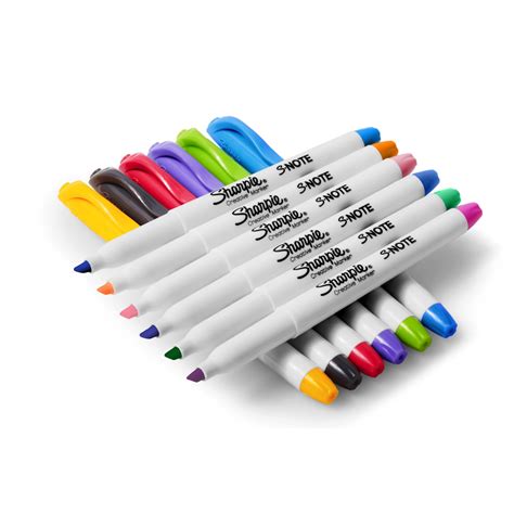 Sharpie S Note Creative Highlighting Markers Assorted Colours Chisel