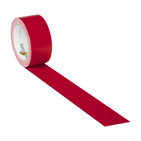 Color Duck Tape Brand Duct Tape 188 In X 20 Yd Red