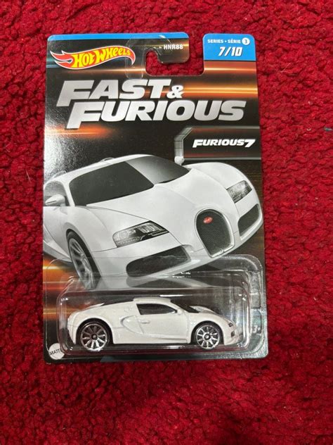 Hot Wheels Fast And Furious Bugatti Veyron Hobbies Toys Toys Games On Carousell