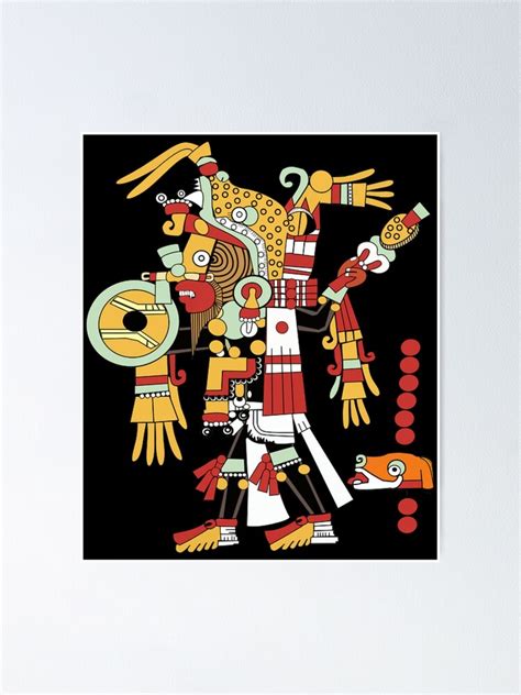 "Aztec Mayan Empire Ancient Mexican Culture Civilization Art" Poster ...