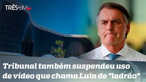 TSE determina suspensão de propaganda do PT que associa Bolsonaro a