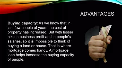 Advantages And Disadvantages Of Mortgage Ppt