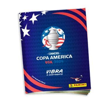 Livro Ilustrado Oficial Conmebol Copa Am Rica Usa Panini Lbum