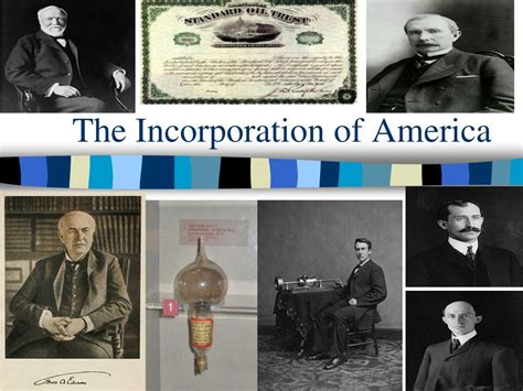 Ppt The Incorporation Of America Powerpoint Presentation Free