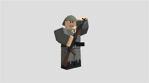 Soldier East roblox - 3D model by loxredonj [6125e45] - Sketchfab