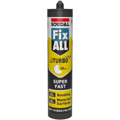 Soudal Fix All Turbo Hybrid Polymer Sealant Adhesive