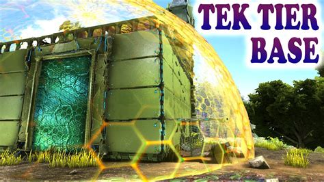 ARK NEW TEK SHIELD GENERATOR TEK STRUCTURES How To Get Tek Tier Base