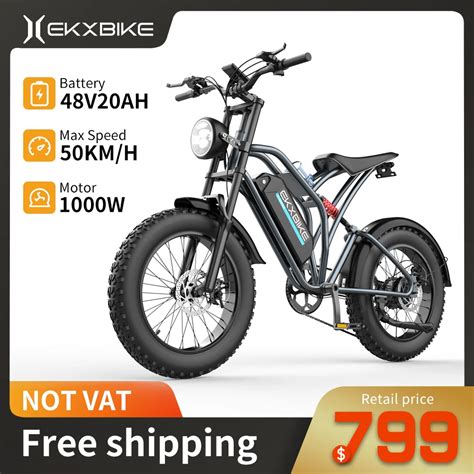 Ekx T Electric Bike Fat Tires W Motor V Ah Lithium