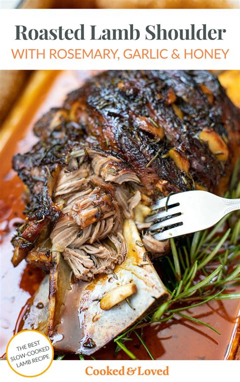 Slow Cooked Lamb Shoulder With Rosemary Garlic Honey Recipe Ocean