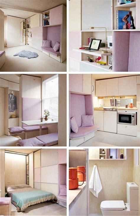 Scandinavian Design Helps Utilize Space Twice In Micro Apartment