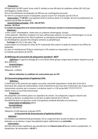 Les Indications De La Transfusion PDF