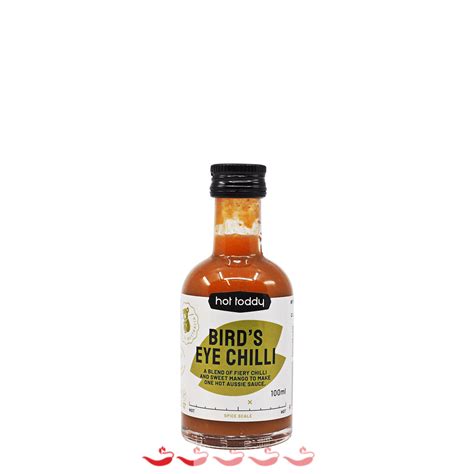 Hot Toddy Birds Eye Chilli Hot Sauce Chillibom Hot Sauce Australia