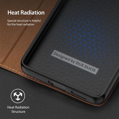 Dux Ducis Skin X Xiaomi Redmi Note Pro Plus Hoesje Book Case Bruin